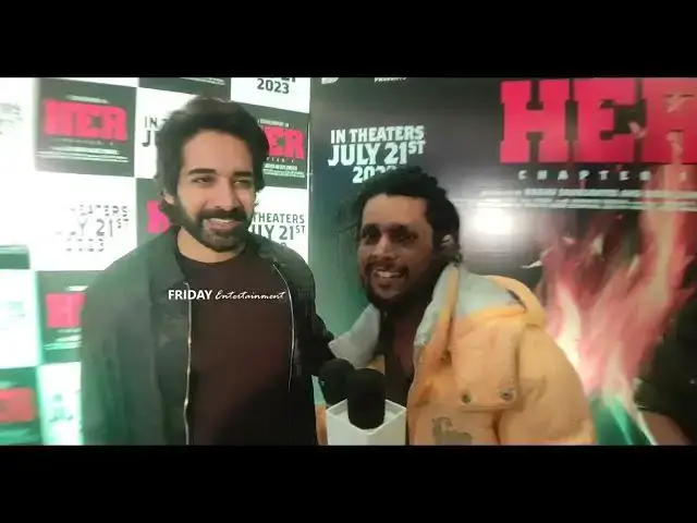 Video thumbnail for Naga Sushanth Fun with Anchor at Movie Premiere Show Event | Sushanth | Friday Entertainment