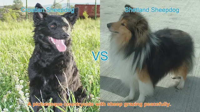 Video thumbnail for Croatian Sheepdog vs. Shetland Sheepdog: A Herding Dog Comparison