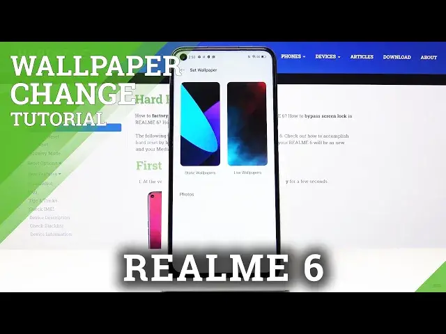 Video thumbnail for How to Change Wallpaper in REALME 6 – Desktop Update / Change Wallpaper