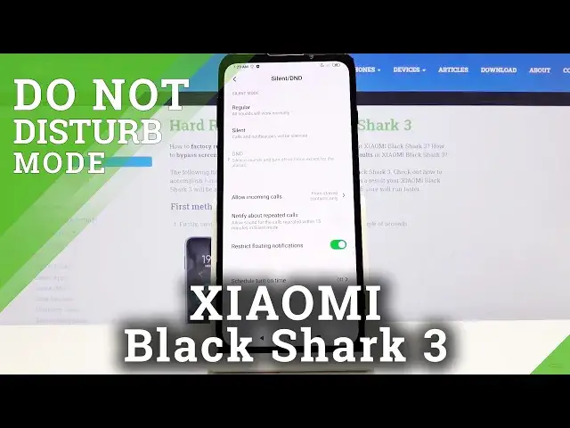 Video thumbnail for How to Enter DND Mode in XIAOMI Black Shark 3 – Do Not Disturb Feature