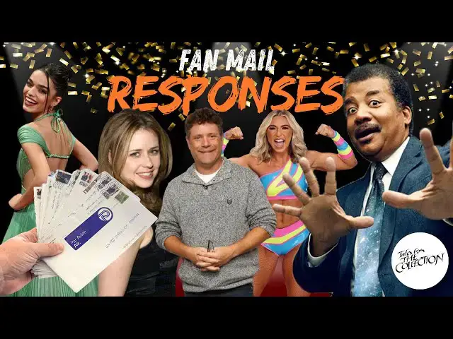 'Video thumbnail for I Wrote to Celebrities... Here's What They Sent Me! [February TTM Success Haul]'