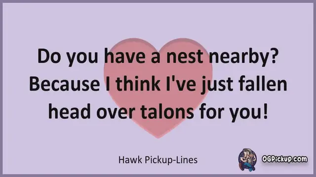 Video thumbnail for Hawk - Pickup-Lines & Rizz for Him & for Her