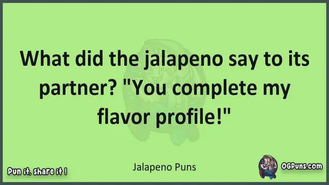 Video thumbnail for Jalapeno - Jokes, Puns, Wordplays, and Laughter