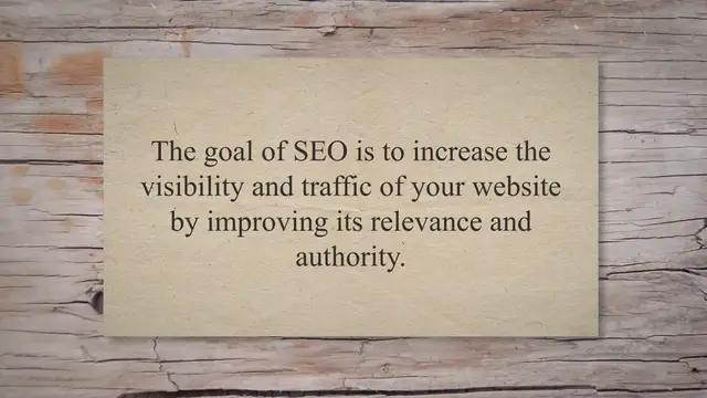 'Video thumbnail for Mastering SEO: A Step-by-Step Guide to Boost Your Website's Visibility'
