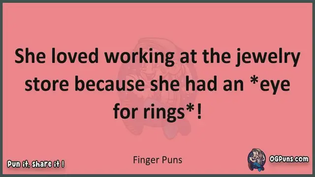 Video thumbnail for Finger - Jokes, Puns, Wordplays, and Laughter