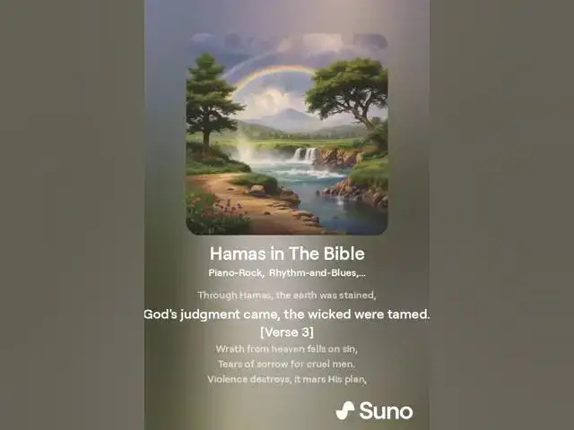 Video thumbnail for Hamas in The Bible - Biblical Insights on Violence and Injustice: A Worship Song