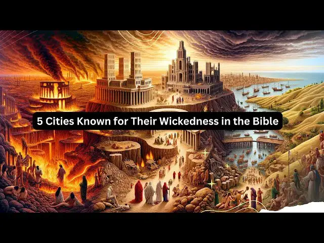 Video thumbnail for 5 Cities Known for Their Wickedness in the Bible