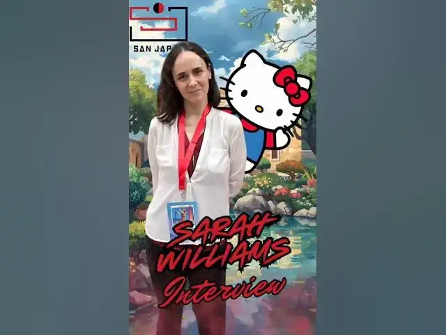 Video thumbnail for Voice Actor Sarah Anne Williams Talks Demon Slayer, Hello Kitty, and More | San Japan 2025