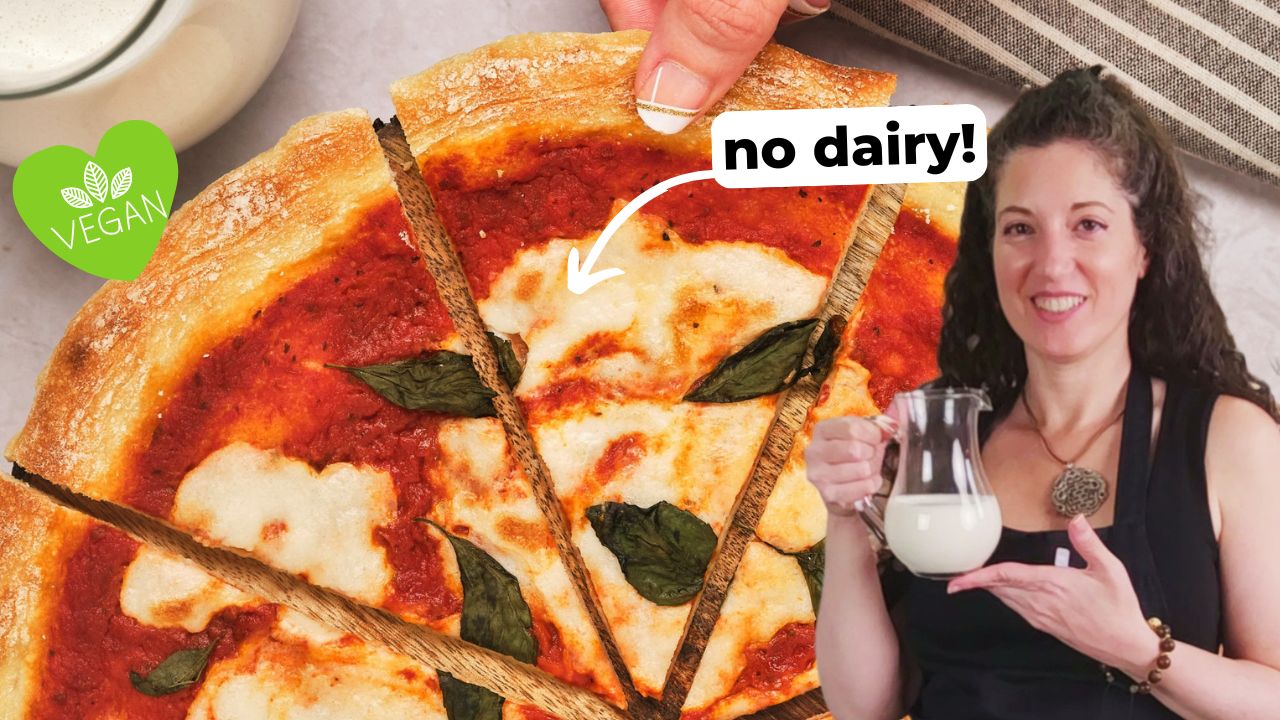 Video thumbnail for 5-minute Vegan Liquid Mozzarella