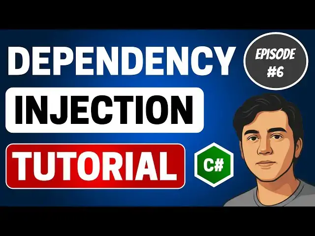 Video thumbnail for Dependency Injection Tutorial for Beginners in C# | Tight Coupling (Episode #6) | CodeGanesh