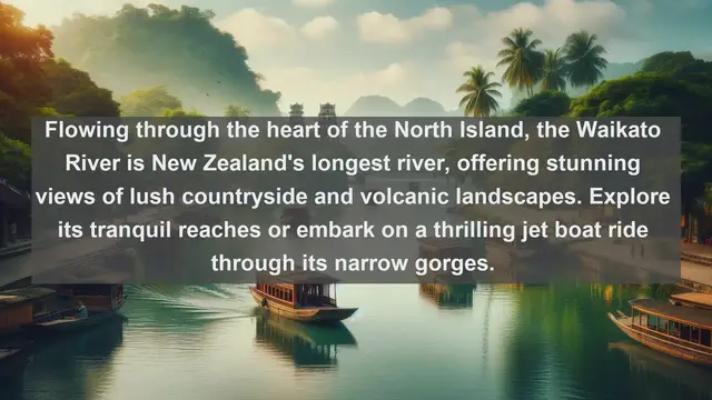 Video thumbnail for Exploring Nature's Majesty: Top 10 Famous Rivers in New Zealand