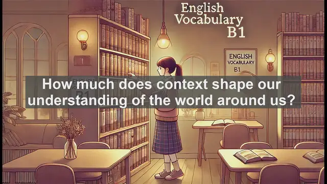 Video thumbnail for 2500 Must Know CEFR B1 Vocabulary - Exploring 'Background': A Versatile Word for Context and History