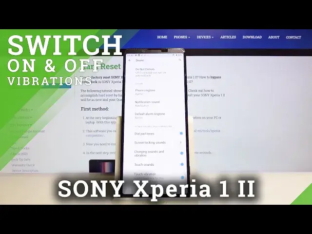 'Video thumbnail for How to Open Vibration Settings in SONY Xperia 1 II – Vibration Pattern'