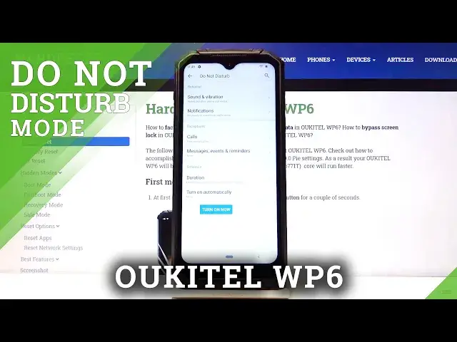 Video thumbnail for How to Enable DND Mode in OUKITEL WP6 – Activate Do Not Disturb Mode