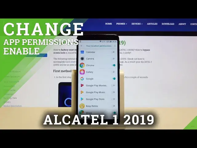 'Video thumbnail for How to Manage App Permissions in Alcatel 1 2019 – Allow/Deny Access'