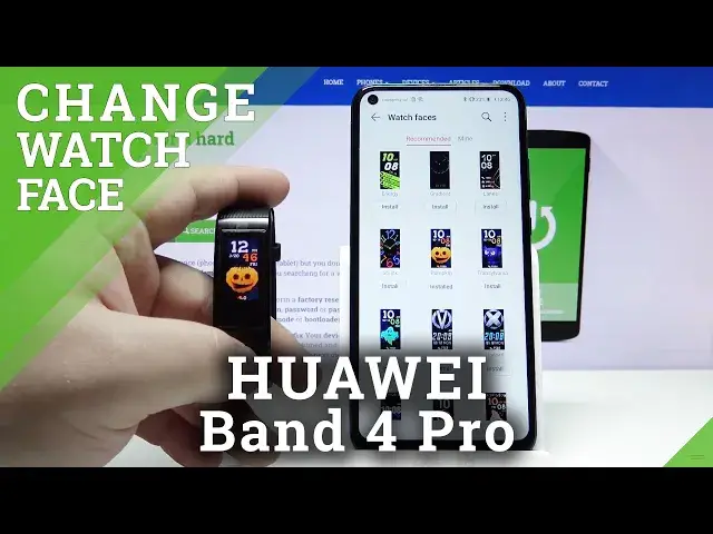 'Video thumbnail for How to Install & Customize Watch Face in HUAWEI Band 4 Pro – Personalize Watch Face'