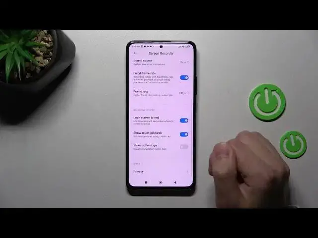 Video thumbnail for XIAOMI Redmi Note 11 Pro+ Switch On / Turn Off Screen Touches Option in Screen Recording