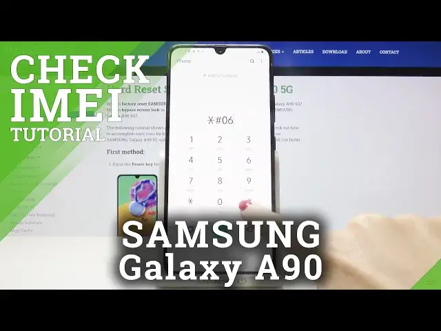 'Video thumbnail for How to Check IMEI & Serial Number in SAMSUNG Galaxy A90 5G'