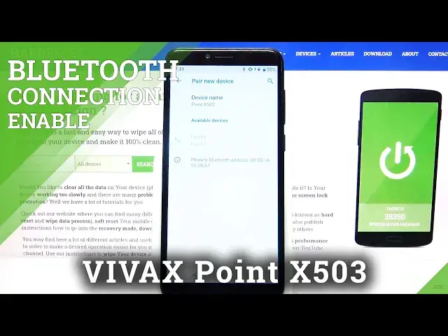 'Video thumbnail for How to Activate Bluetooth Connection – Bluetooth Settings in VIVAX Point X503'
