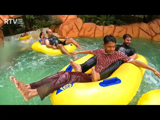 Video thumbnail for AMAZONIA Water Slide At Water Kingdom Borivali (Mumbai)