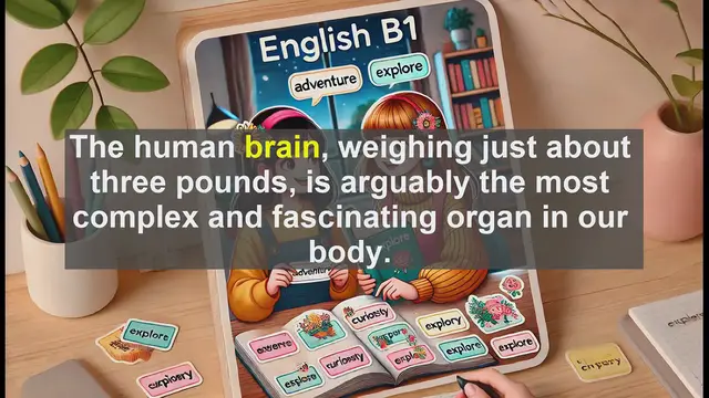 Video thumbnail for 2500 Must Know CEFR B1 Vocabulary - Understanding 'Brain': Key Vocabulary for B1 English Test