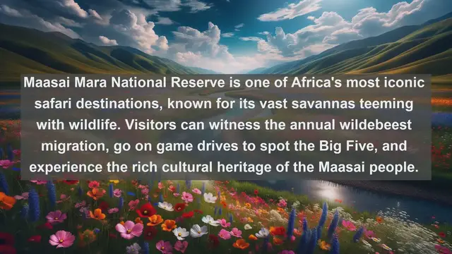 Video thumbnail for Kenya's Natural Wonders: Top 10 Must-Visit Landscapes