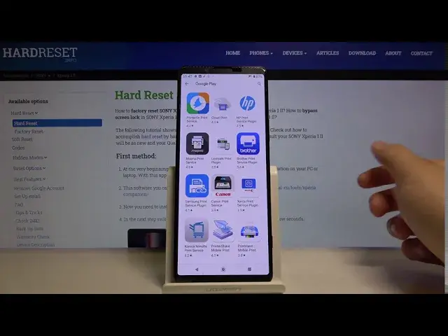 'Video thumbnail for How to Use Wireless Printing on SONY Xperia 1 II – Connect Printer'