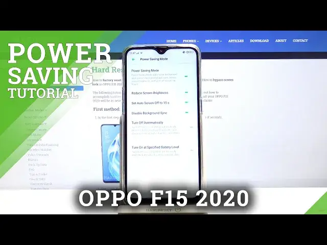 Video thumbnail for How to Activate Power Saving Mode in OPPO F15 2020 – Extend Battery Life