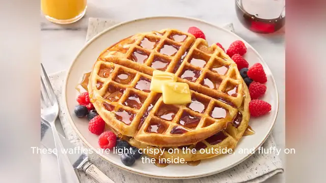 Video thumbnail for Classic Buttermilk Waffle Recipe