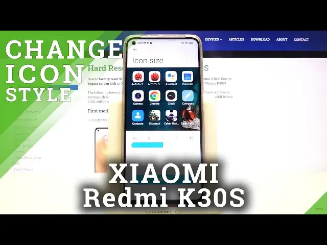'Video thumbnail for Display Settings in XIAOMI Redmi K30S – Change Icon Size'