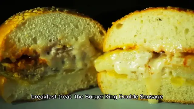 'Video thumbnail for Master the Burger King Double Sausage, Egg, & Chee'