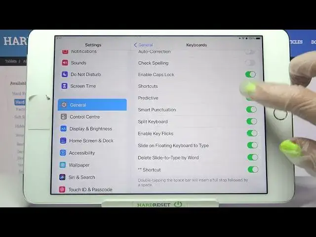 Video thumbnail for How to Enter Text Correction Options on IPAD 4 MINI - Text Correction Options
