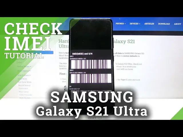 'Video thumbnail for How to Locate IMEI & Serial Number in SAMSUNG Galaxy S21 Ultra - IMEI Status'