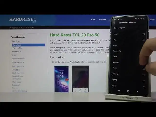 Video thumbnail for How to Change Notification Sounds in TCL 20 Pro 5G – Set Notification Tone