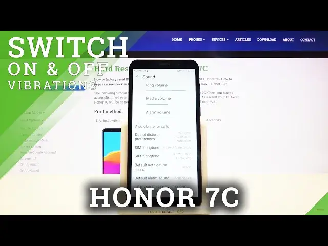 'Video thumbnail for How to Enter Vibration Option in HUAWEI Honor 7C – Change Vibration Style'