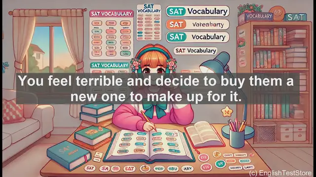 Video thumbnail for 5000 Must Know SAT Vocabulary - SAT Vocabulary: Understanding 'Reparation'