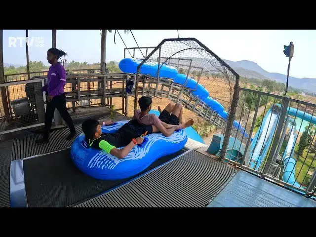 Video thumbnail for Master Blaster Water Slides at Wet N Joy Water Park - Lonavala