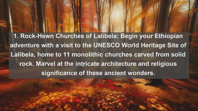 Video thumbnail for "Discover Ethiopia: Top 10 Iconic Landmarks and Attractions"