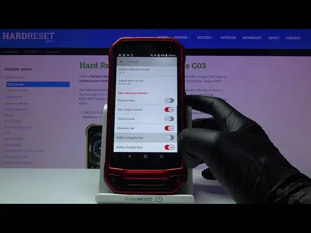 Video thumbnail for How to Customize Charging Sounds in KYOCERA Torque G03 – Turn On / Off Charging Sounds