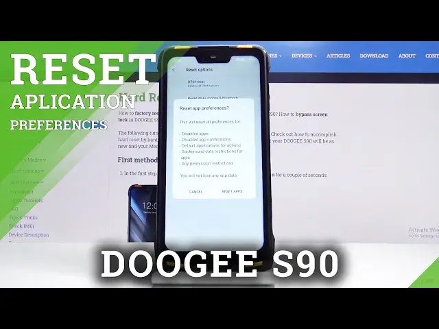 Video thumbnail for How to Reset App Preferences in DOOGEE S90 – Restore App Defaults