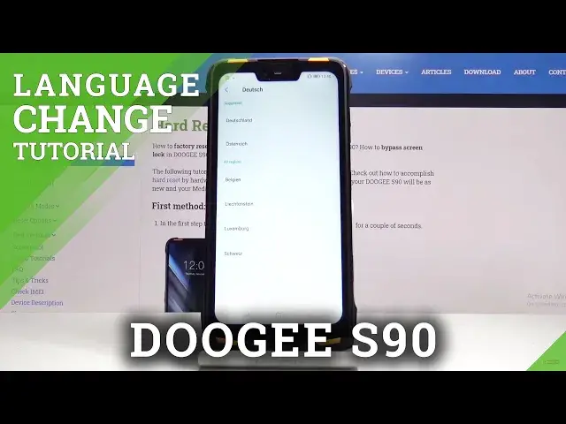'Video thumbnail for How to Change Language on Doogee S90 –  Set Up System Language'