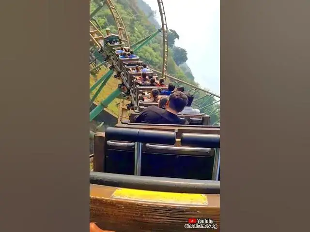 Video thumbnail for FASTEST Roller Coaster Ride 🤩 at Imagica Theme Park #shorts #rollercoaster