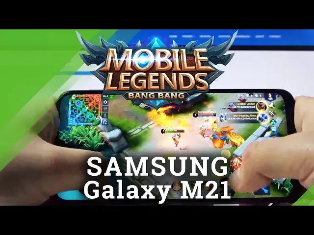 'Video thumbnail for Mobile Legends on SAMSUNG Galaxy M21 – Game Test'