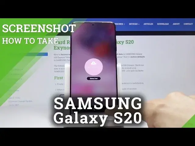 'Video thumbnail for How to Take Screenshot in SAMSUNG Galaxy S20'