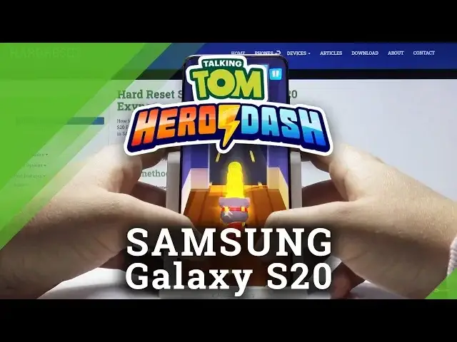 'Video thumbnail for Talking Tom Hero Dash on SAMSUNG Galaxy S20'