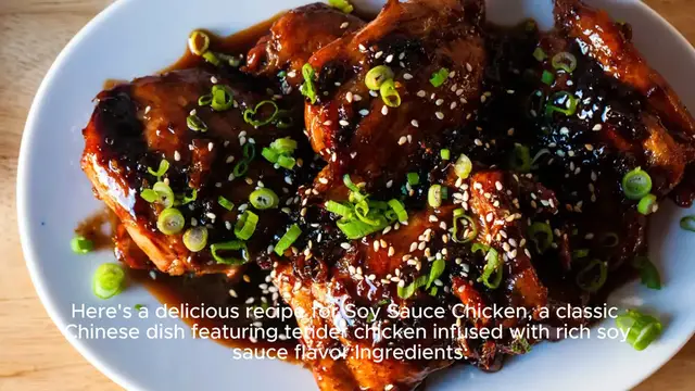 Video thumbnail for Soy sauce chicken recipe