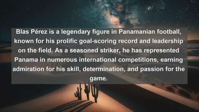 Video thumbnail for Celebrating Football Excellence: Top 10 Famous Football Players in Panama
