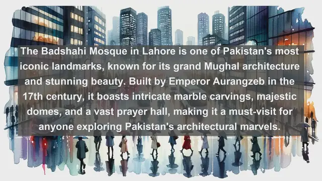 Video thumbnail for Exploring Pakistan's Architectural Marvels: Top 10 Must-Visit Landmarks