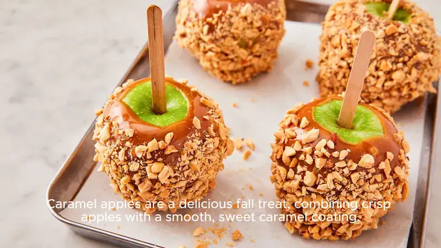 Video thumbnail for caramel apple recipe
