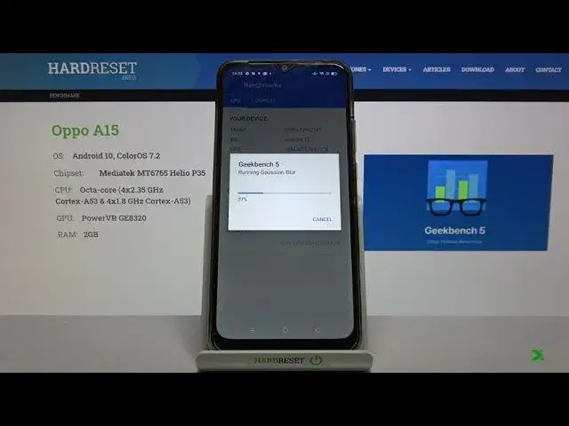 Video thumbnail for Geekbench 5 CPU Benchmark on OPPO A15 – Test Device